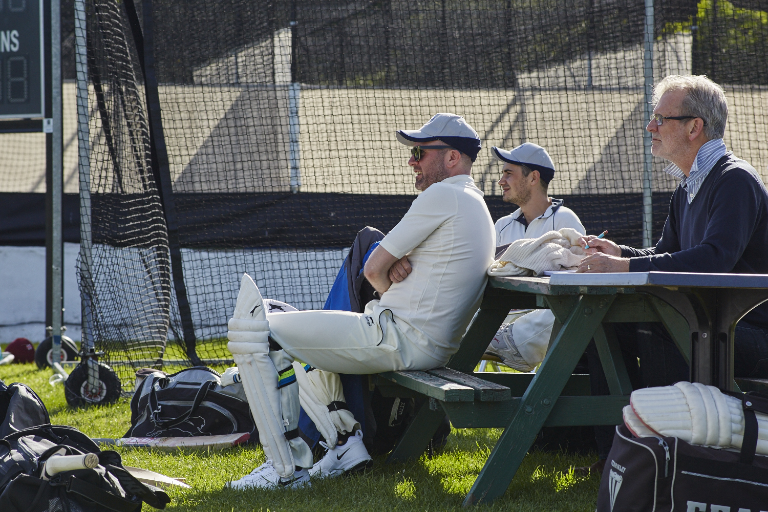 (Pic: New recruits meet a founding Taverner)